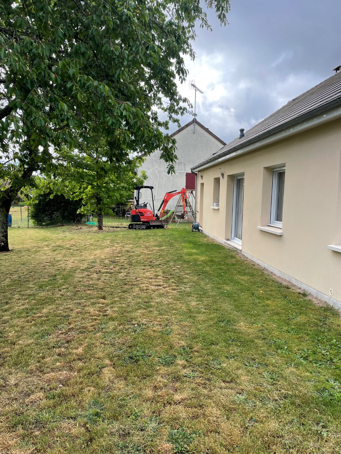 Création de terrasse en béton à Coullons pour profiter du soleil